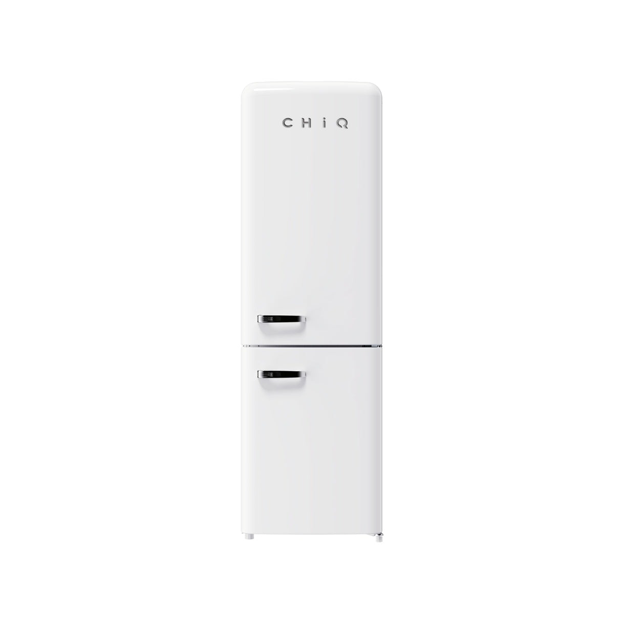 CHiQ 231L Bottom Mount Retro Fridge White CRBM227NW3