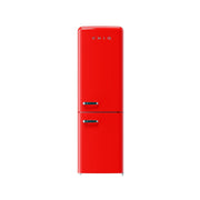 CHiQ 231L Bottom Mount Retro Fridge Red CRBM228NR3