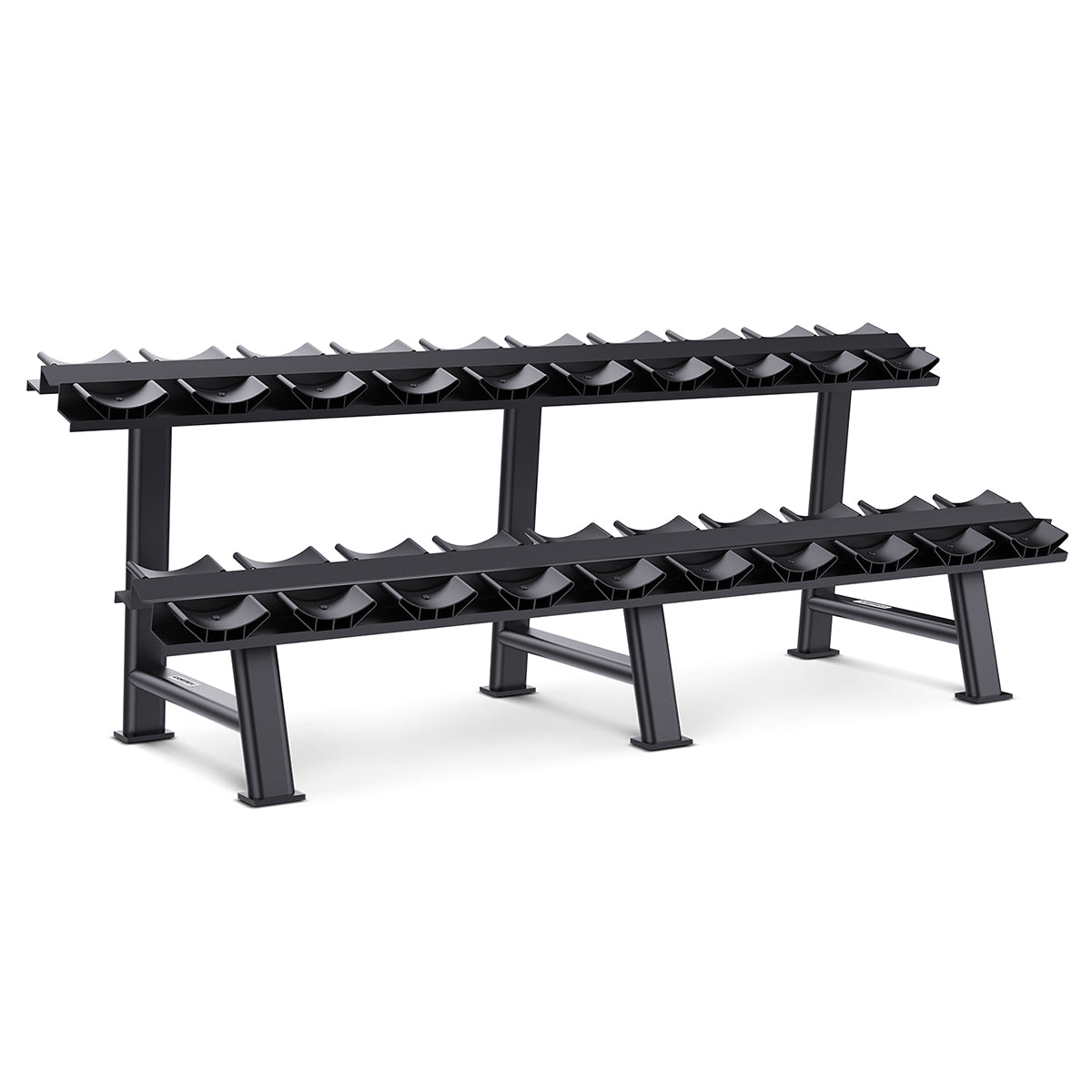 Cortex 430kg Pro Dumbbell Set with Stand 10-35kg (10 Pairs)