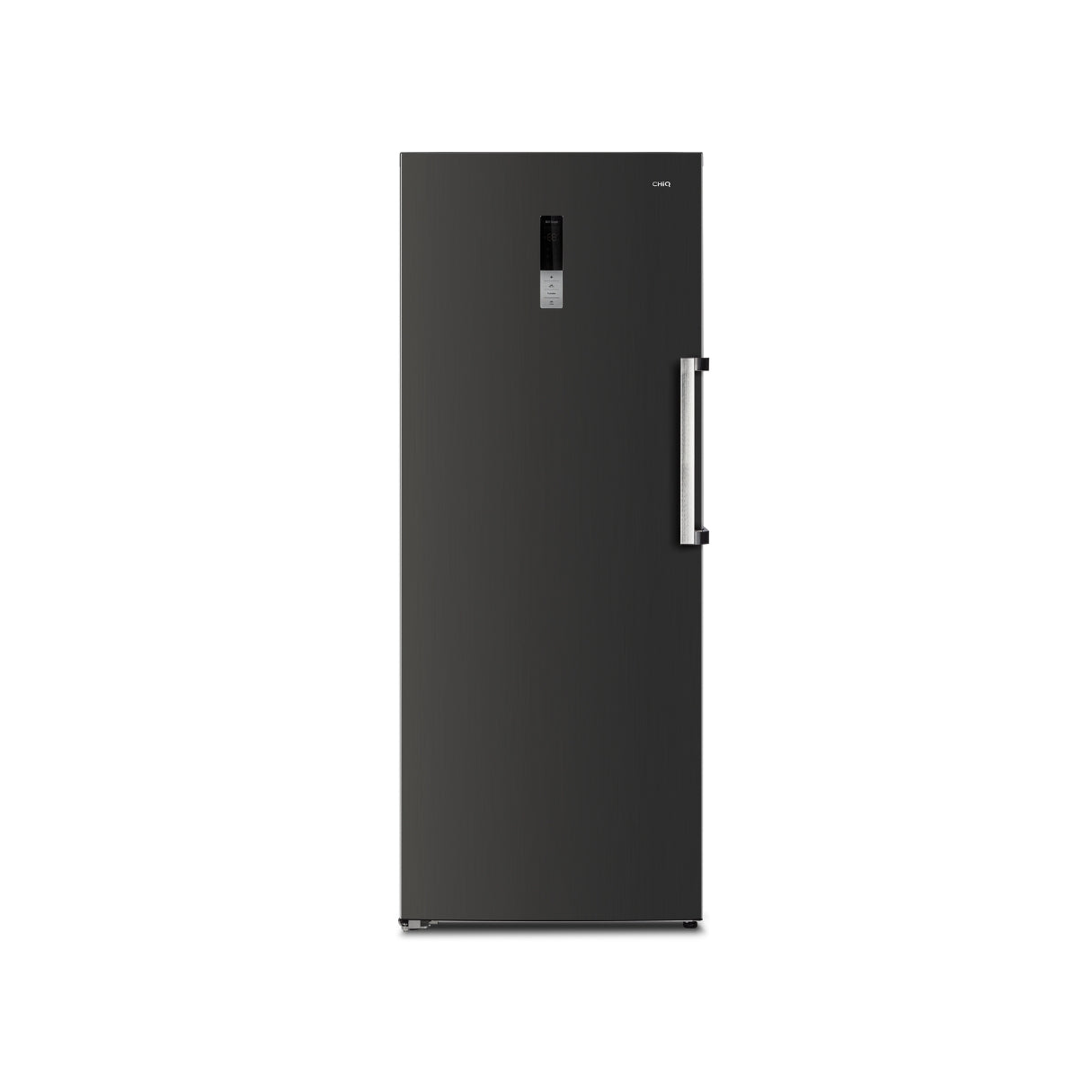 CHiQ 380L Hybrid Vertical Freezer Left Hinge Black Steel