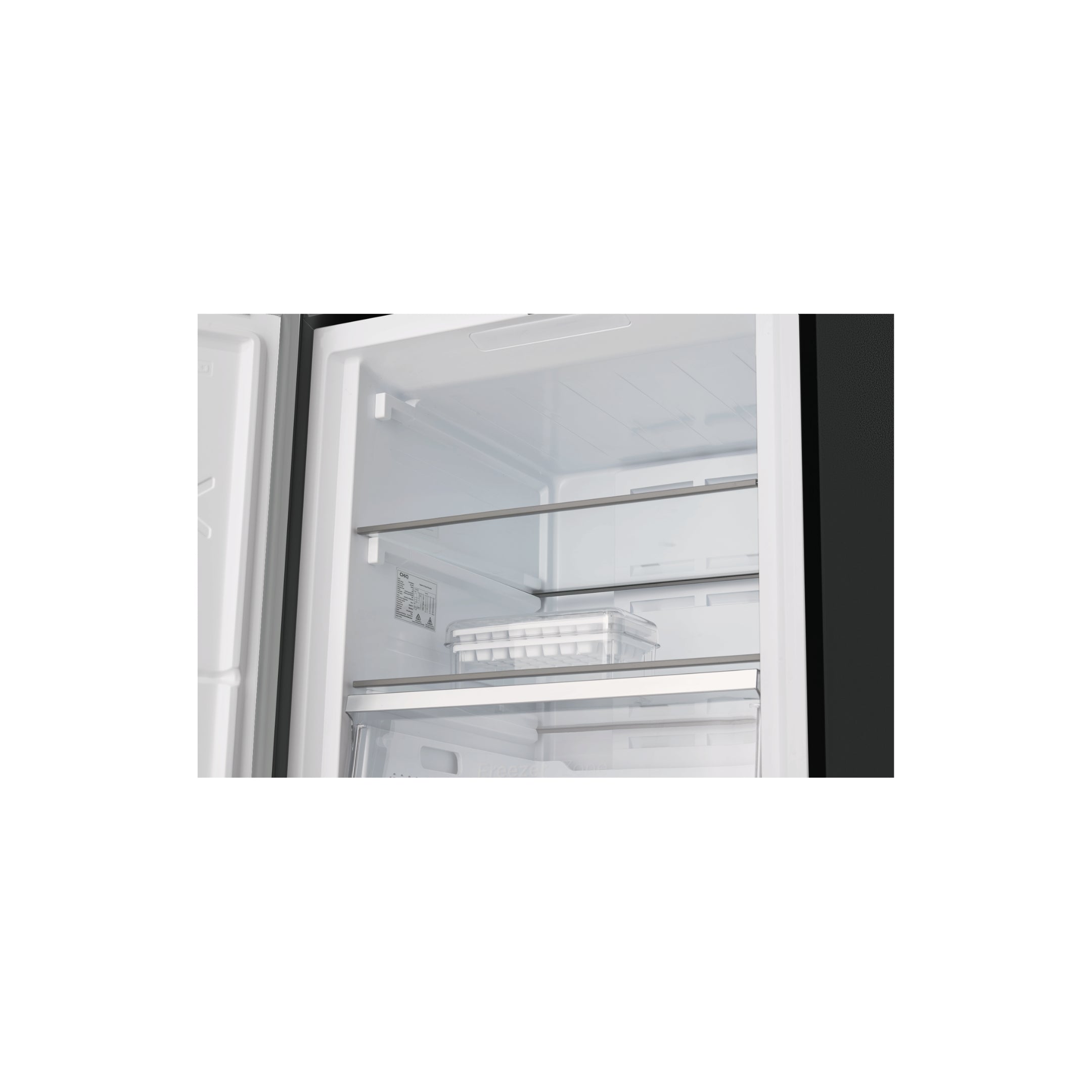 CHiQ 380L Hybrid Vertical Freezer Black Steel