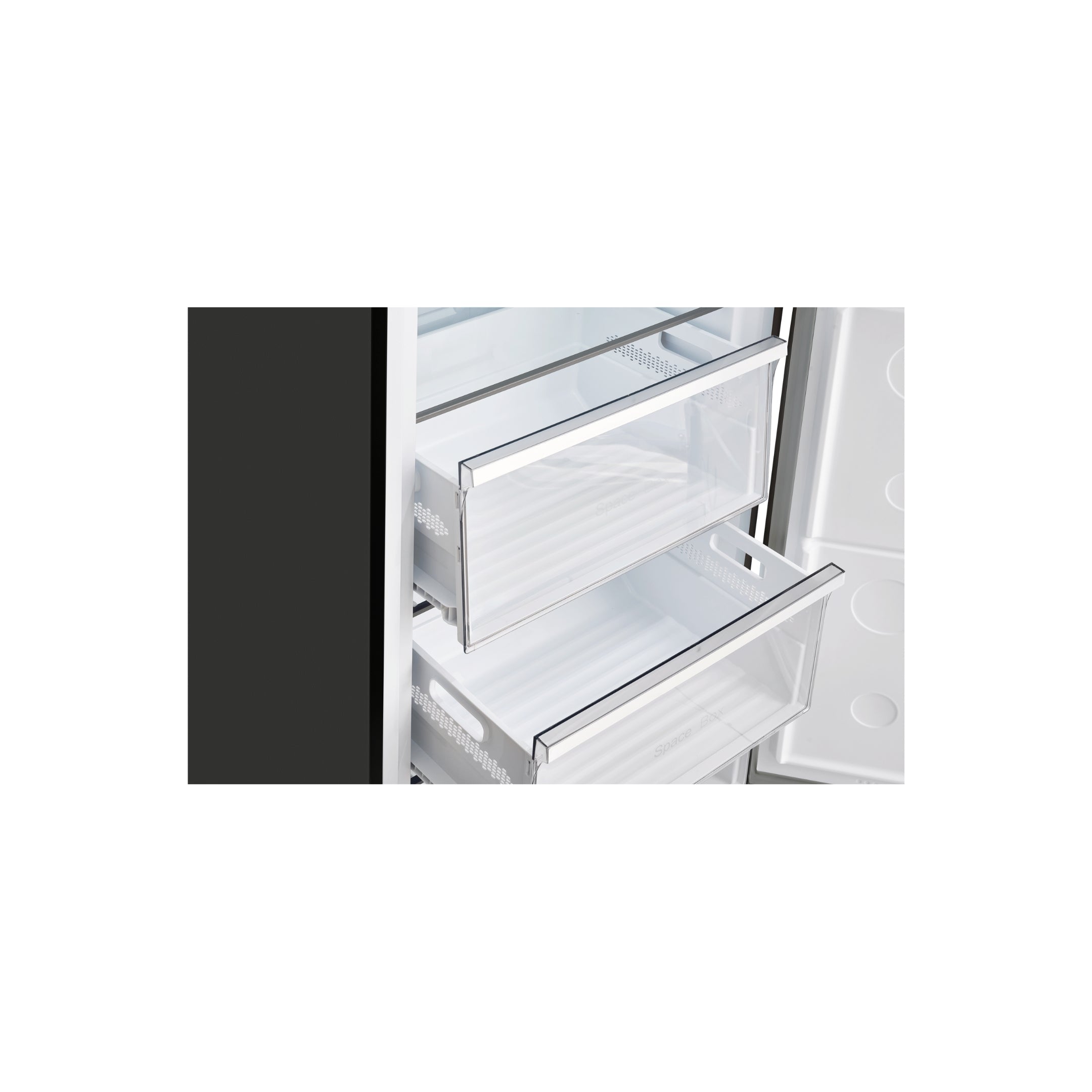 CHiQ 380L Hybrid Vertical Freezer Right Hinge Black Steel CSH379NBSR5
