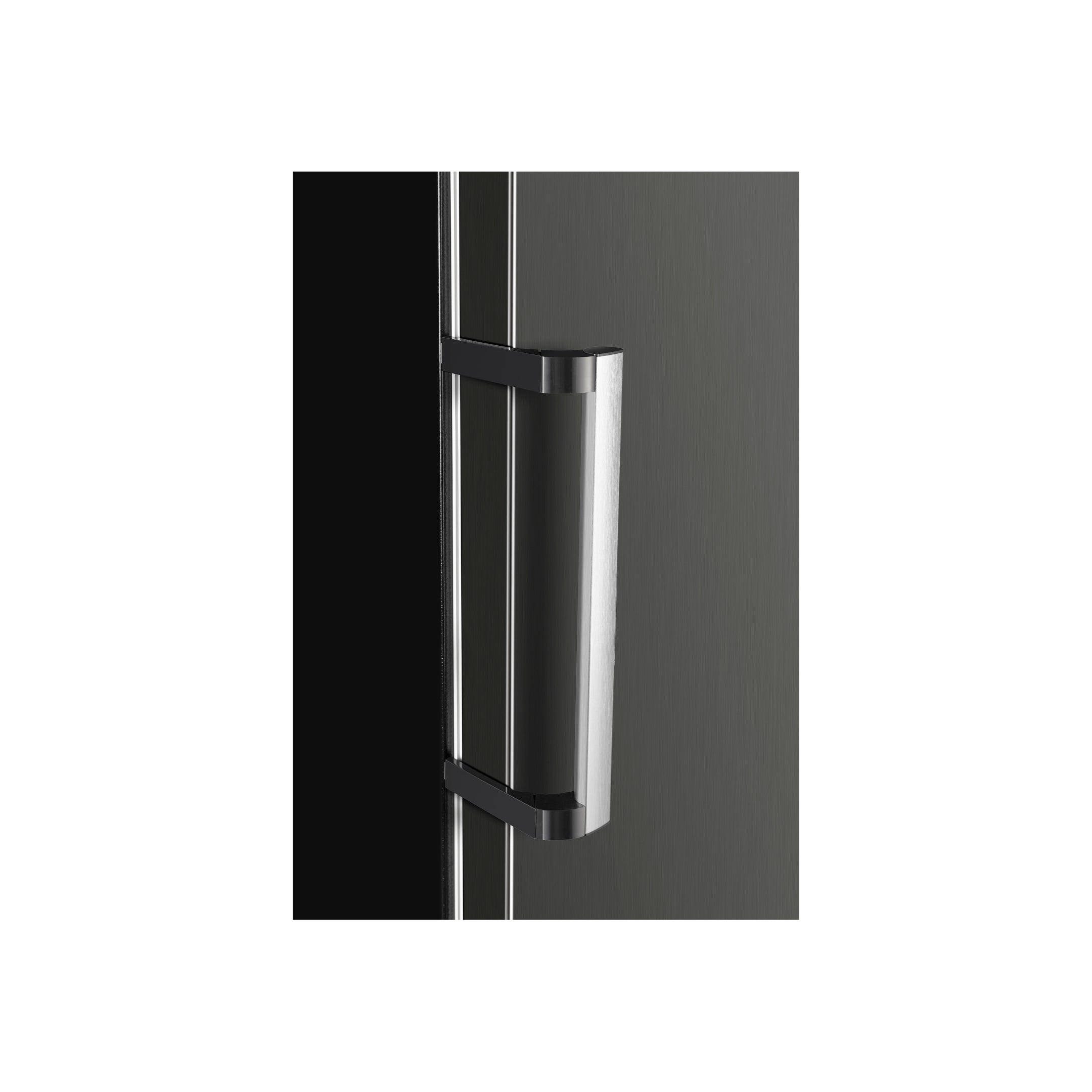 CHiQ 380L Hybrid Vertical Freezer Right Hinge Black Steel CSH379NBSR5