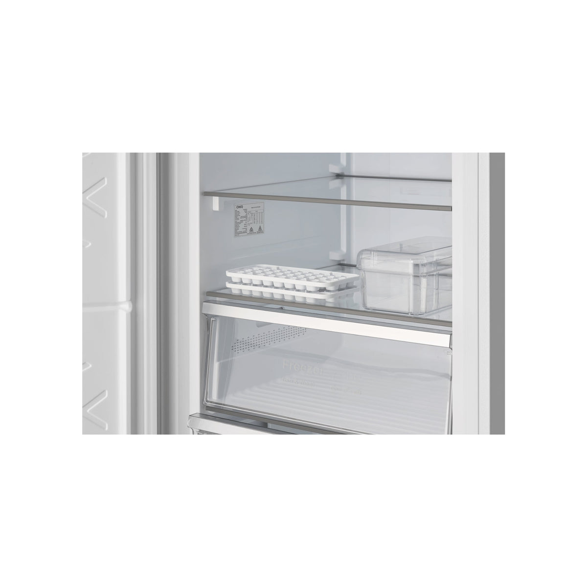 CHiQ 380L Hybrid Vertical Freezer White