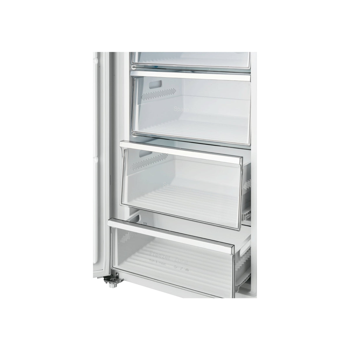 CHiQ 380L Hybrid Vertical Freezer White