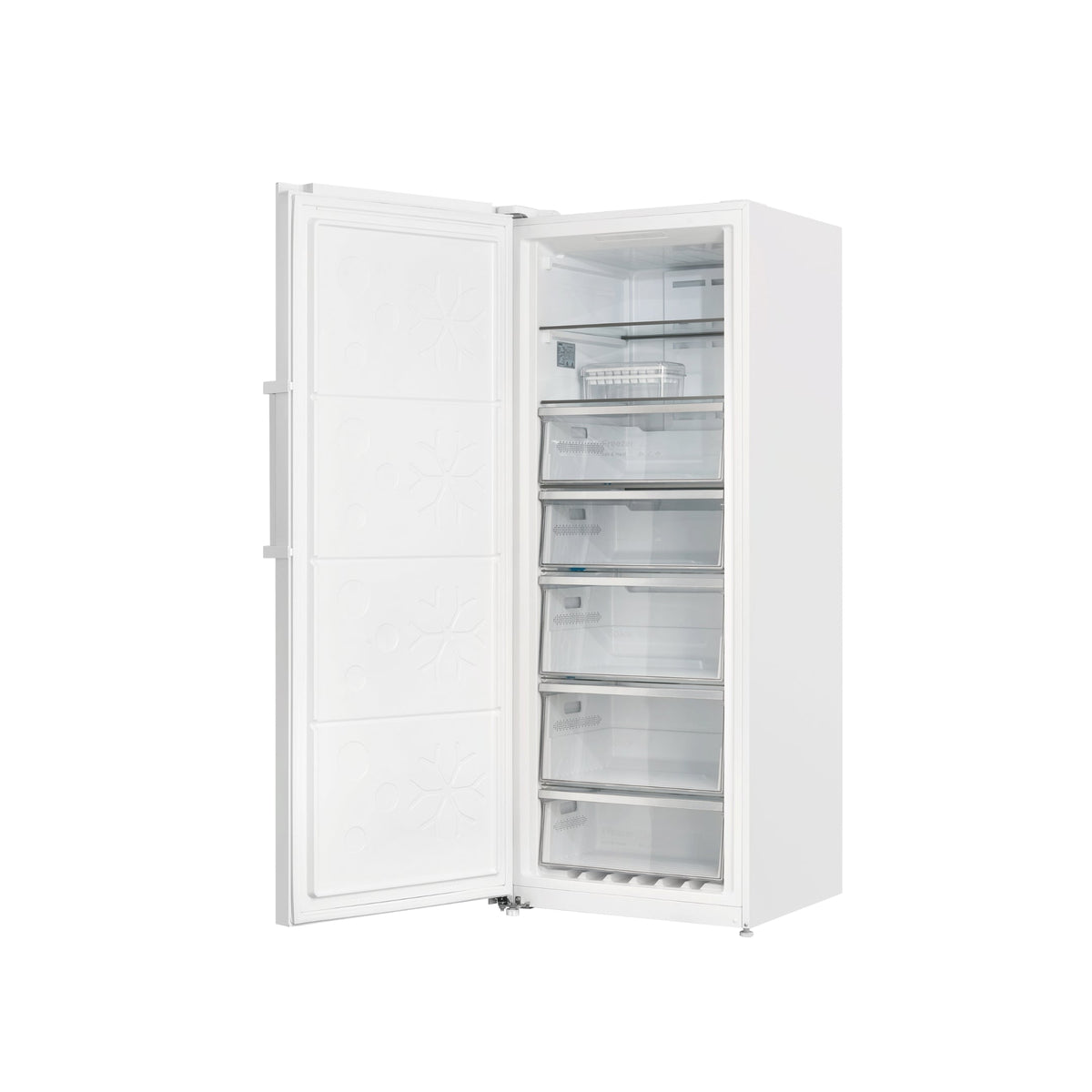 CHiQ 380L Hybrid Vertical Freezer White