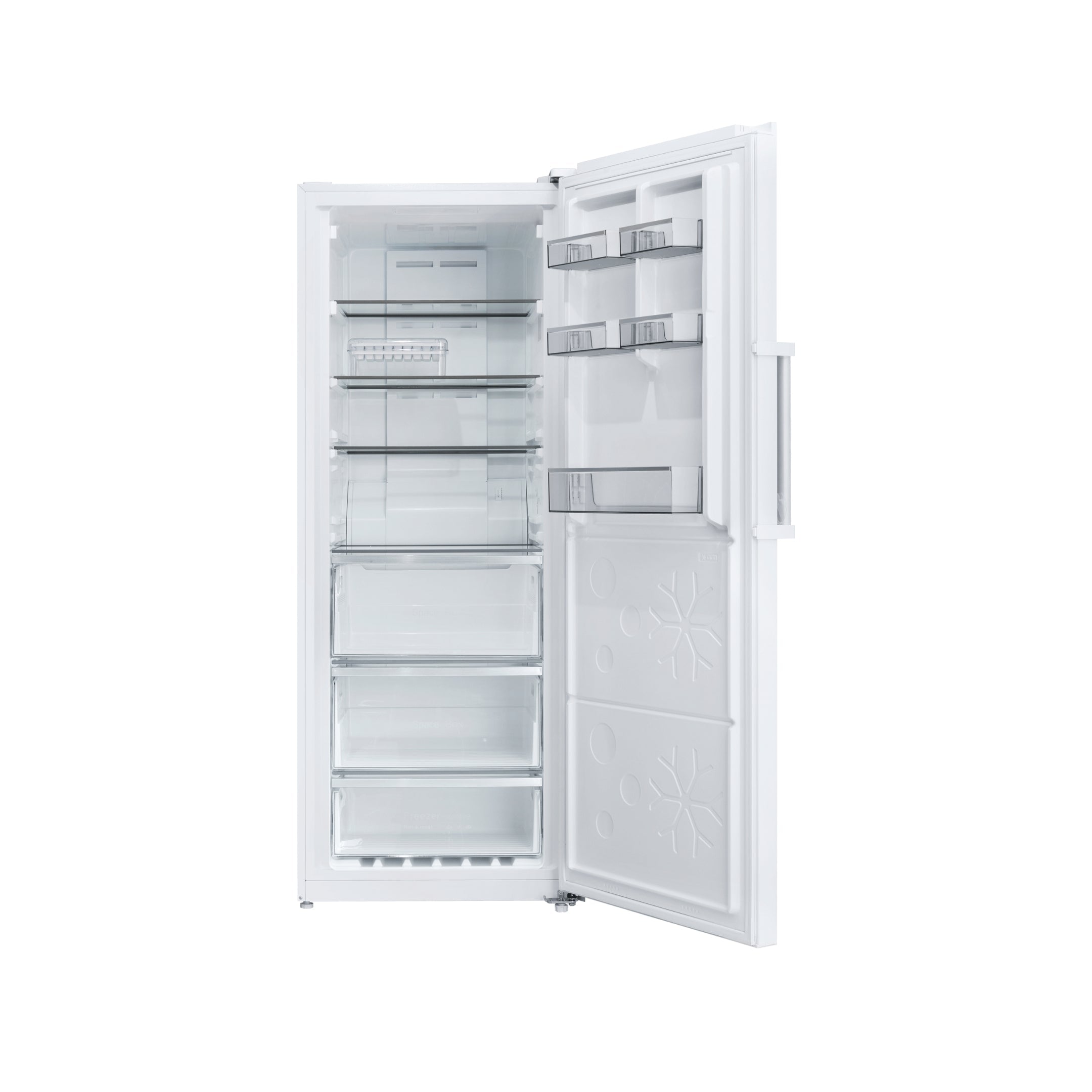 CHiQ 380L Hybrid Vertical Freezer Right Hinge White CSH380NWR5