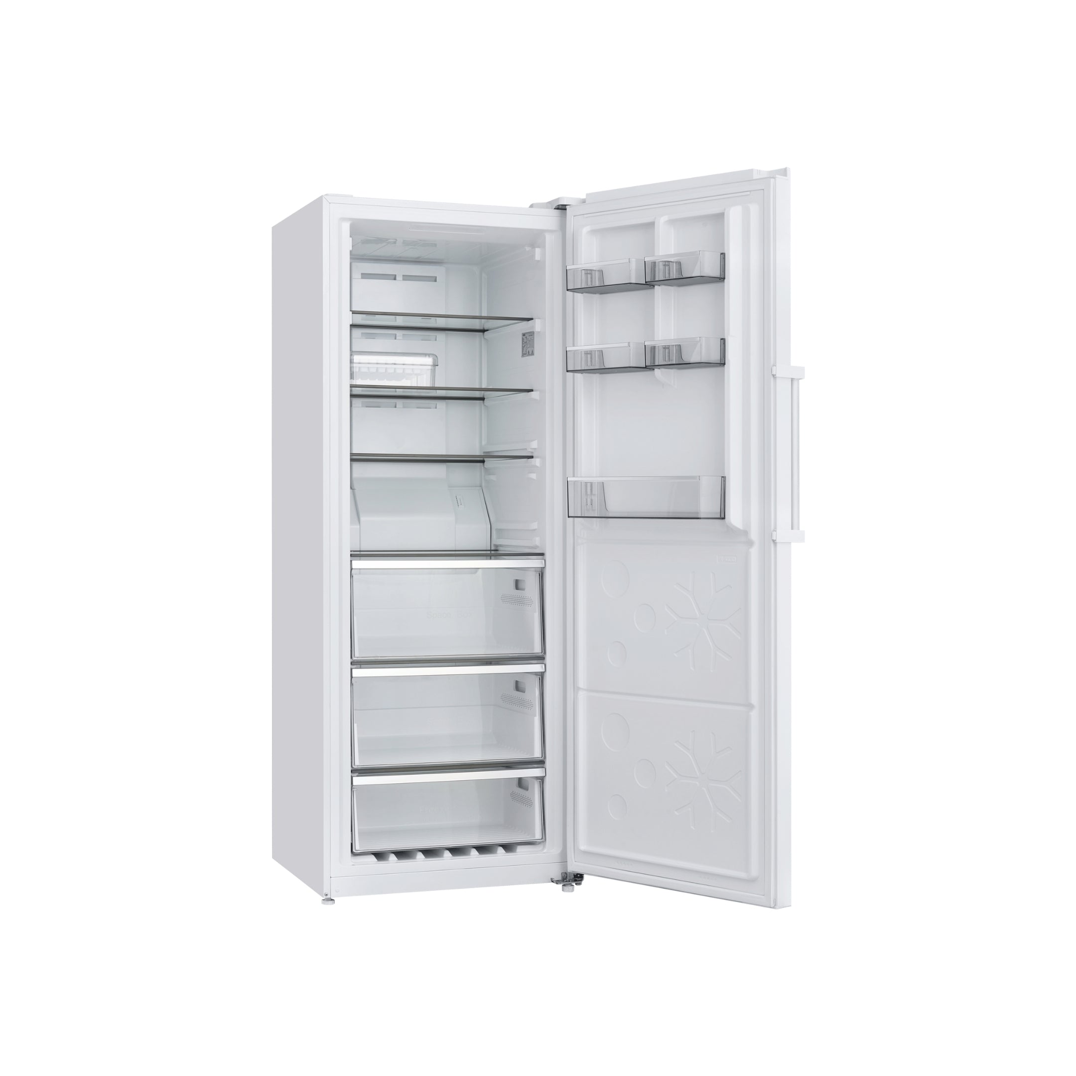 CHiQ 380L Hybrid Vertical Freezer Right Hinge White CSH380NWR5