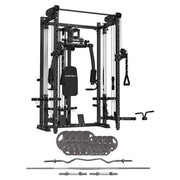 Cortex PR-5 Folding Power Rack with 90kg Standard Tri-Grip Weight & Bar Set