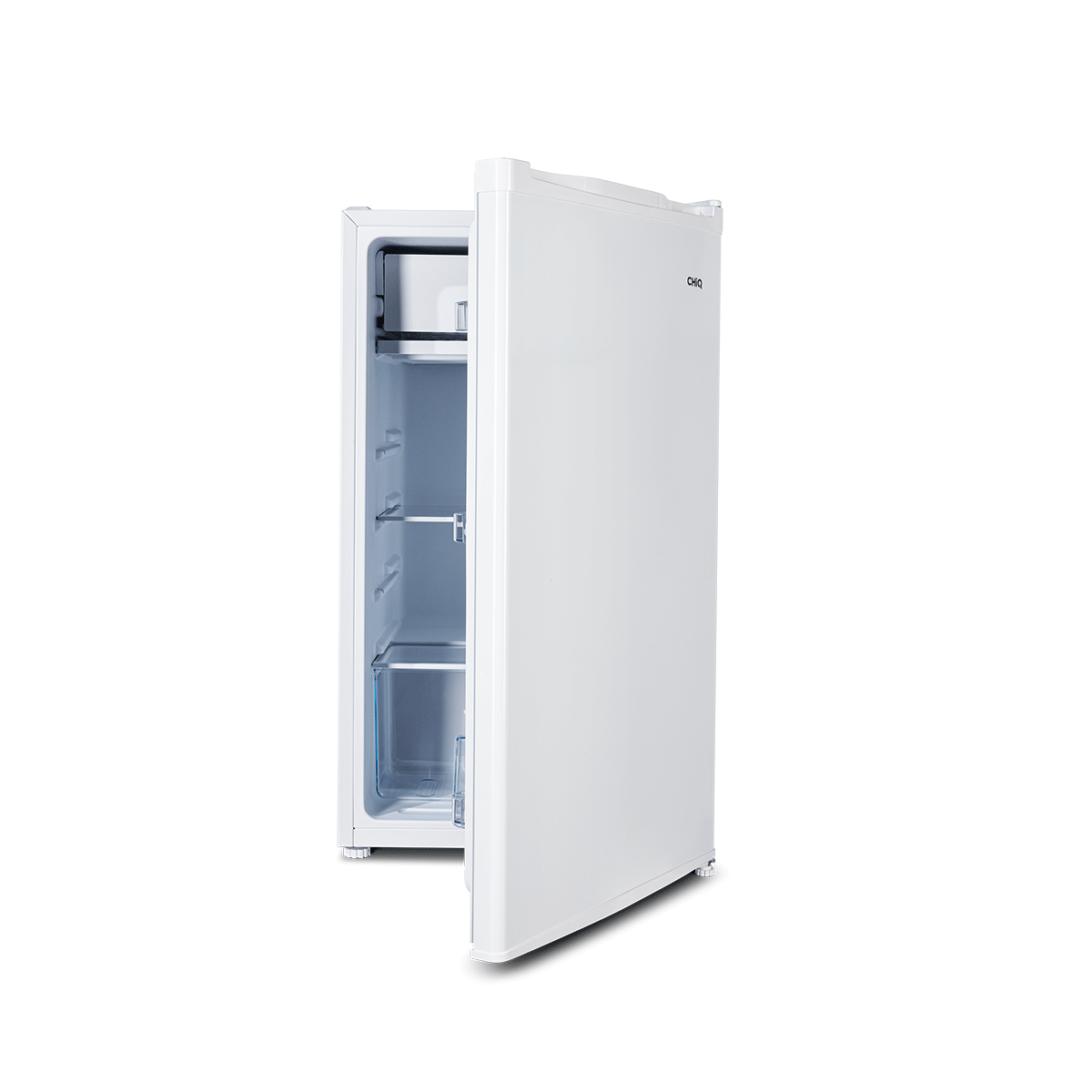 CHiQ 90L Single Door Bar Fridge White CSR090DW