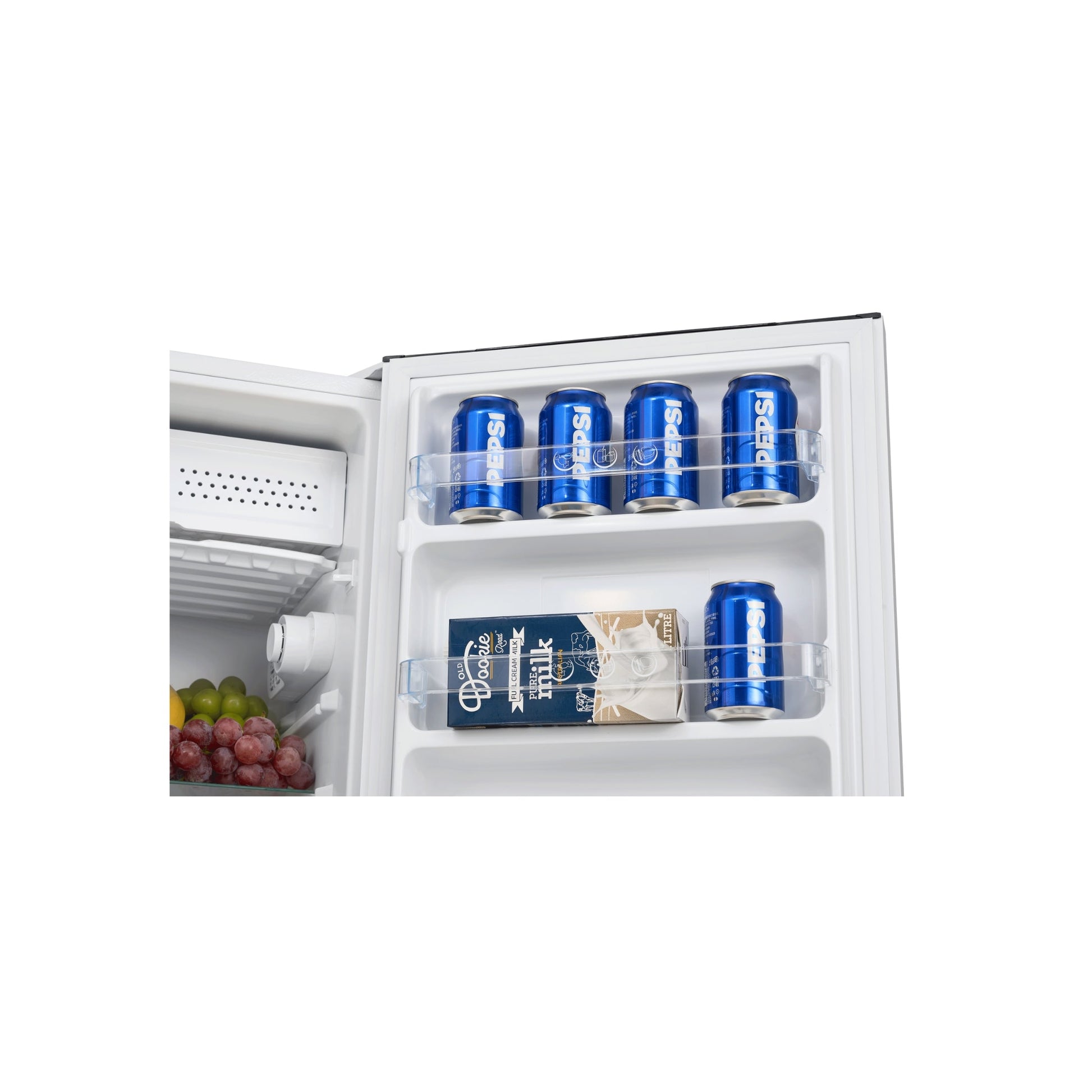 CHiQ 90L Single Door Bar Fridge White - view 4