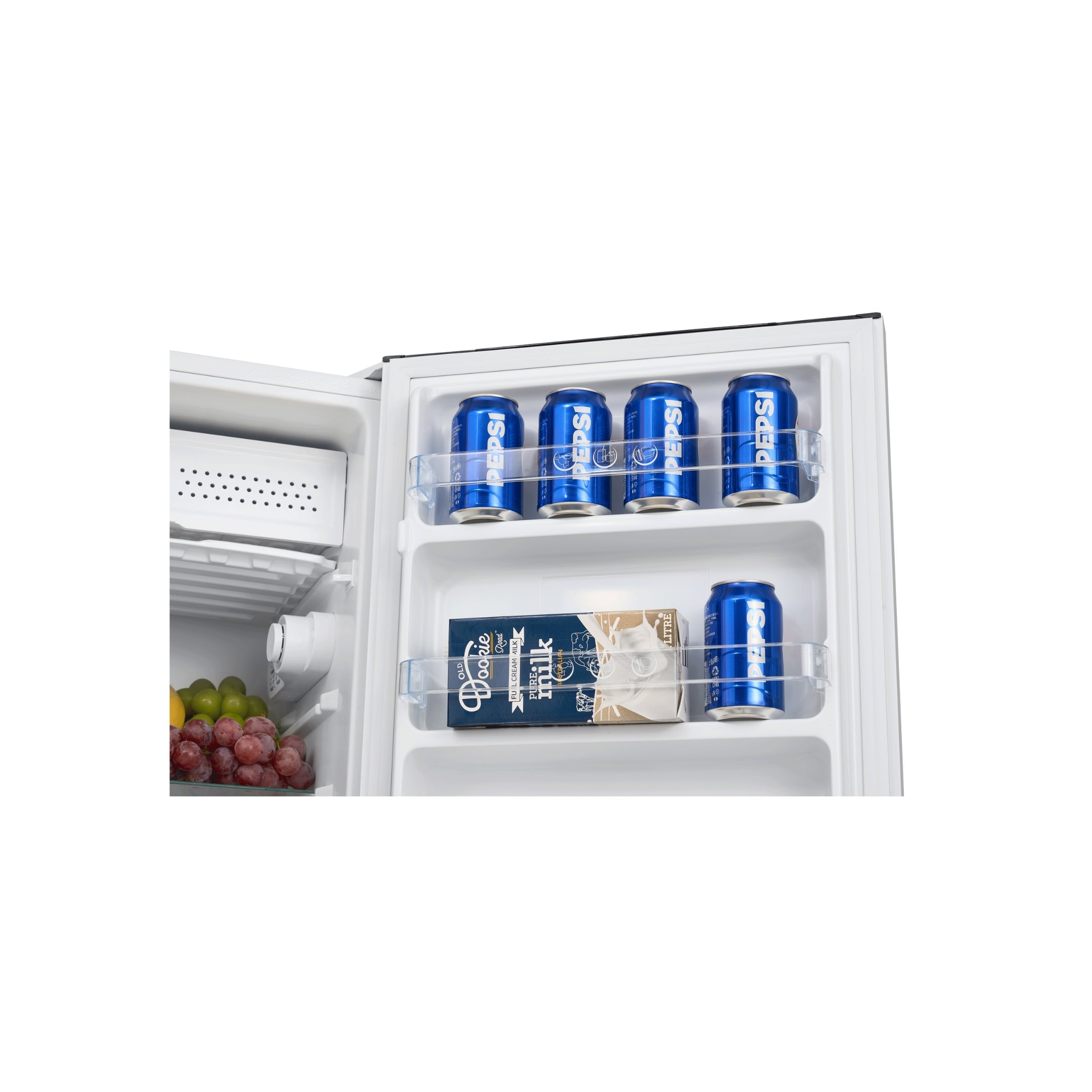 CHiQ 90L Single Door Bar Fridge White - view 4