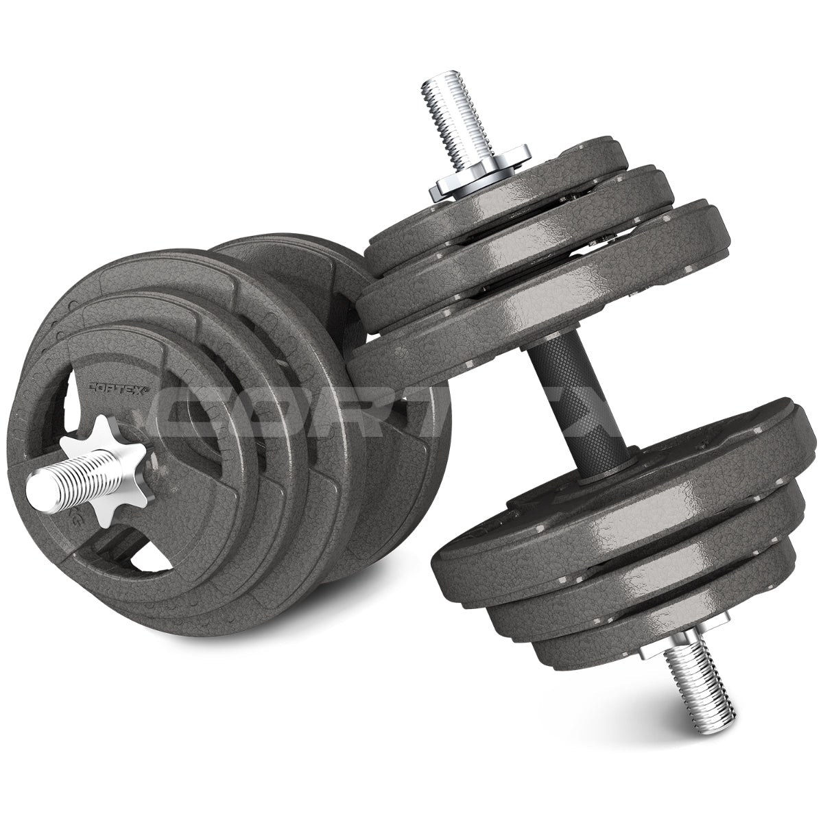 CORTEX SR-10 Squat Rack Package + 90kg Standard Tri-Grip Weight Plates Package