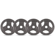 CORTEX 2.5kg Tri-Grip Standard Plates Fits 25mm Bars (Set of 4)