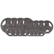 CORTEX 75kg Tri-Grip Standard Plates Fits 25mm Bars (Pair)
