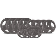 CORTEX 35kg Tri-Grip Standard Weight Plate Set Fits 25mm Bars
