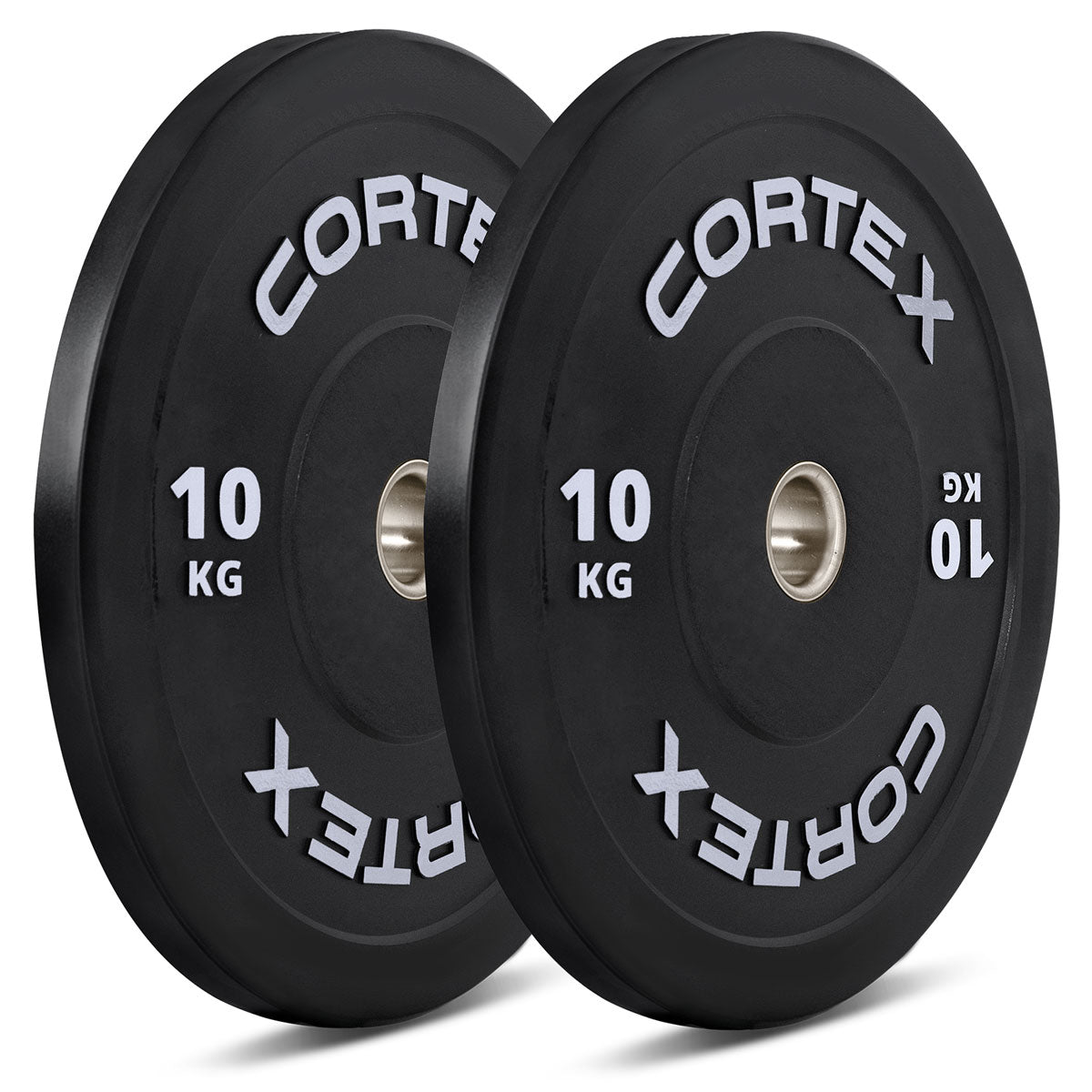 CORTEX 10kg Black Series V3 Bumper Plate (Pair)