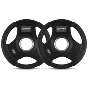 CORTEX 2.5kg Tri-Grip V2 50mm Olympic Plates (Pair)