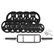 CORTEX 45kg Tri Bar V2 50mm Olympic Weight Set