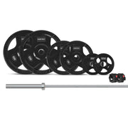 CORTEX 90kg Tri-Grip V2 50mm Olympic Barbell Set