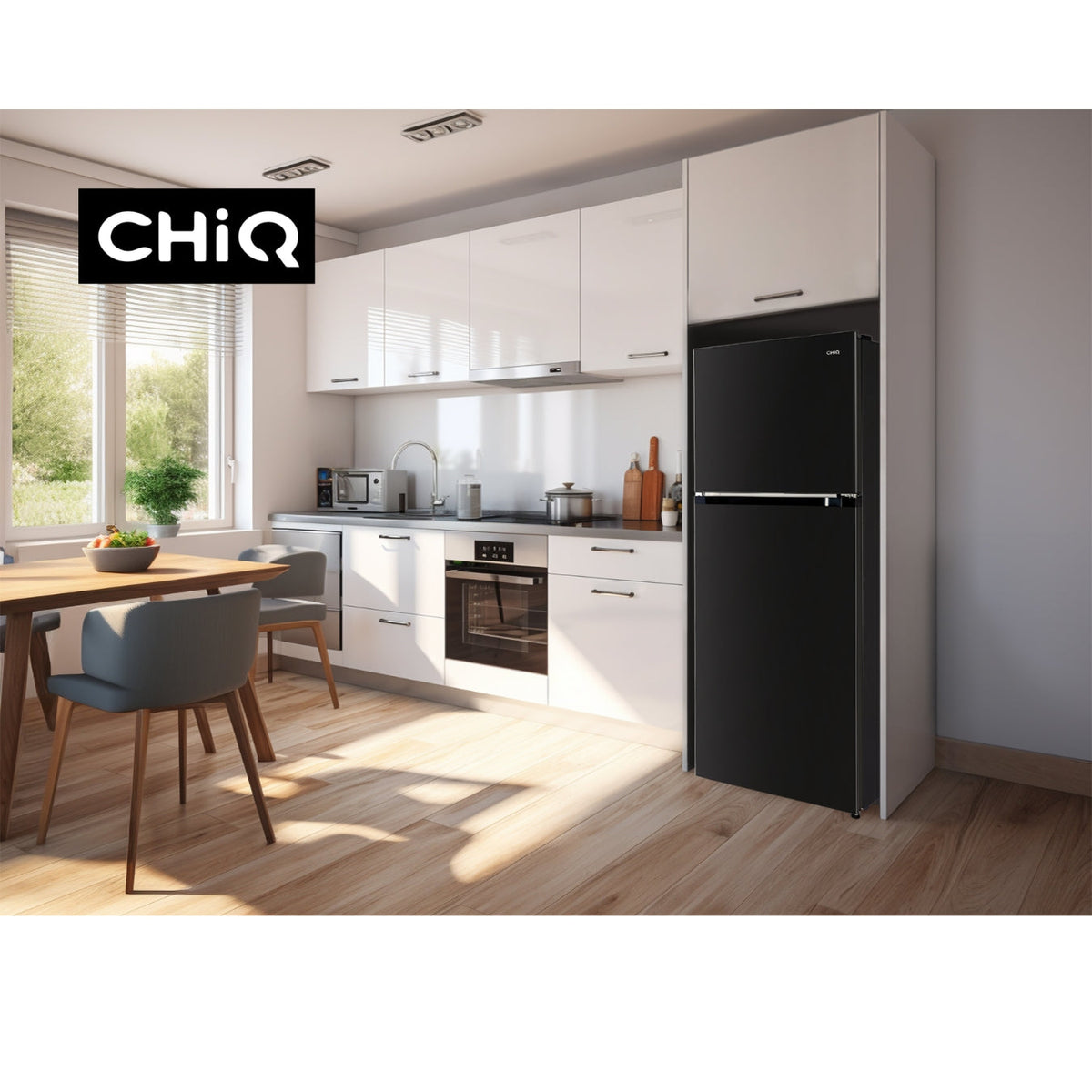 CHiQ 410L Top Mount Fridge Black CTM407NB4 - image 5