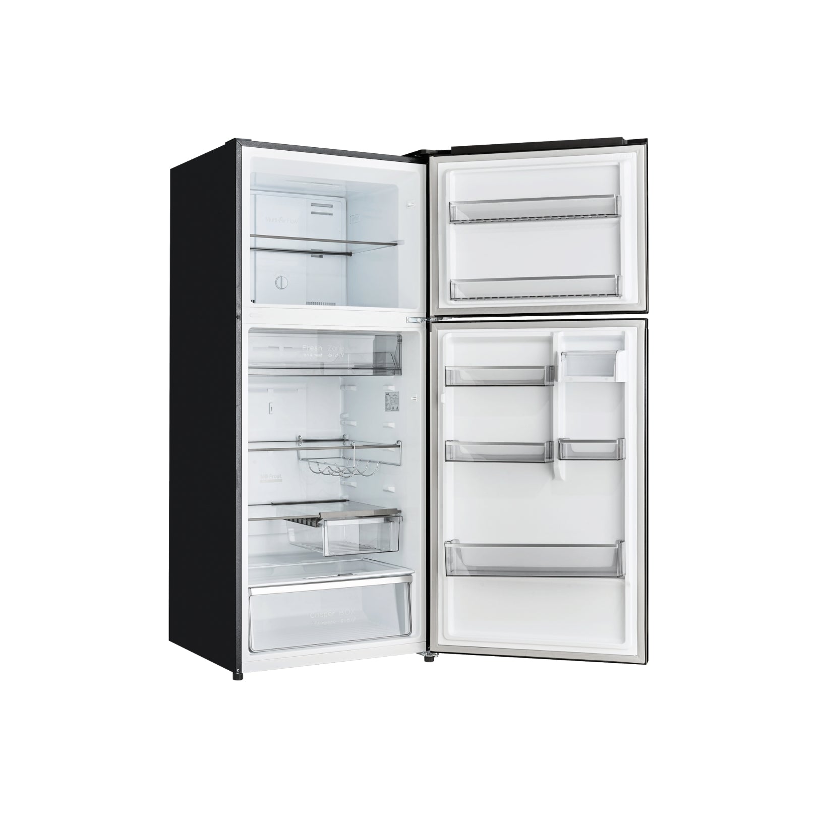 CHiQ 410L Top Mount Fridge Black Steel (2025) CTM409NBS5E