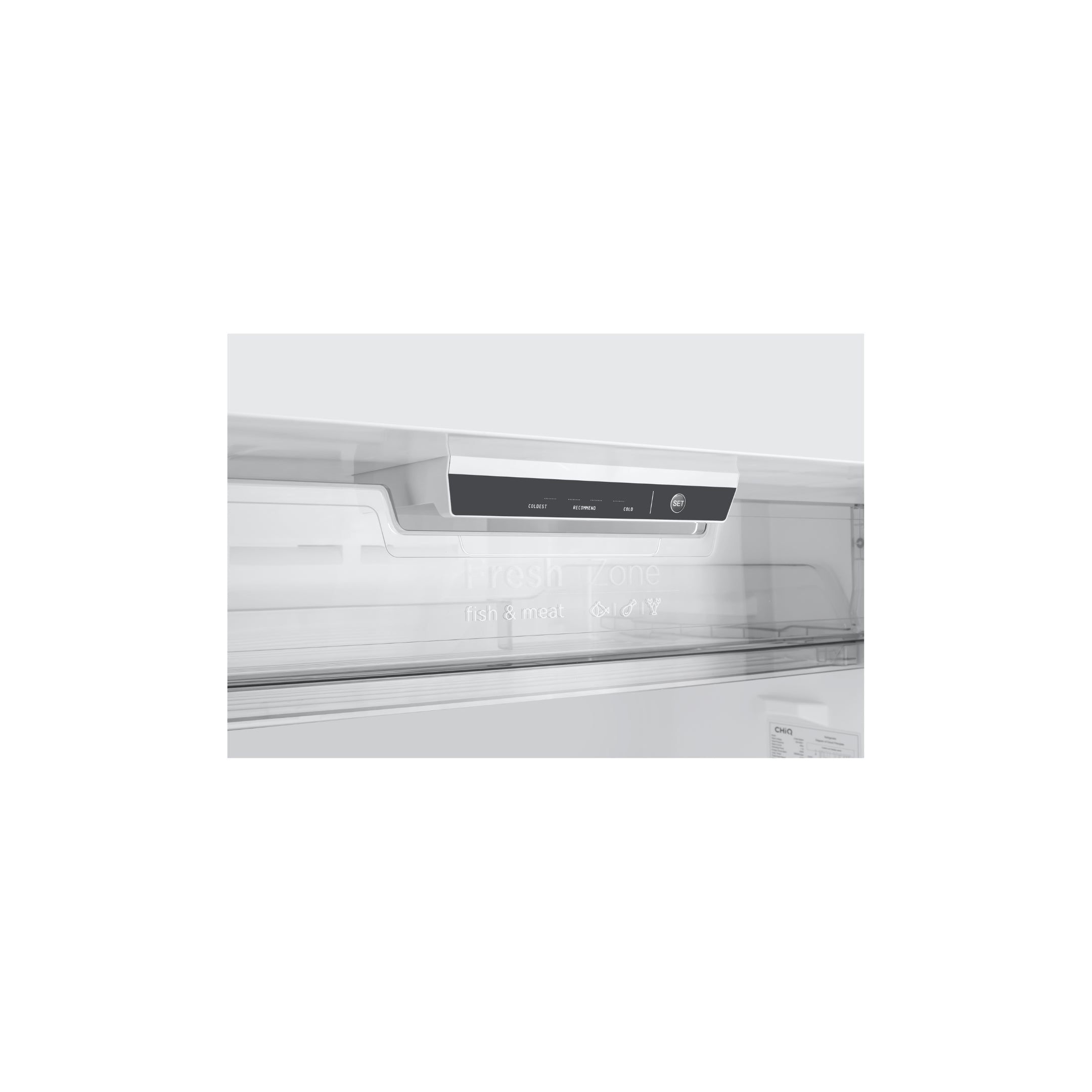 CHiQ 410L Top Mount Fridge White CTM410NW4