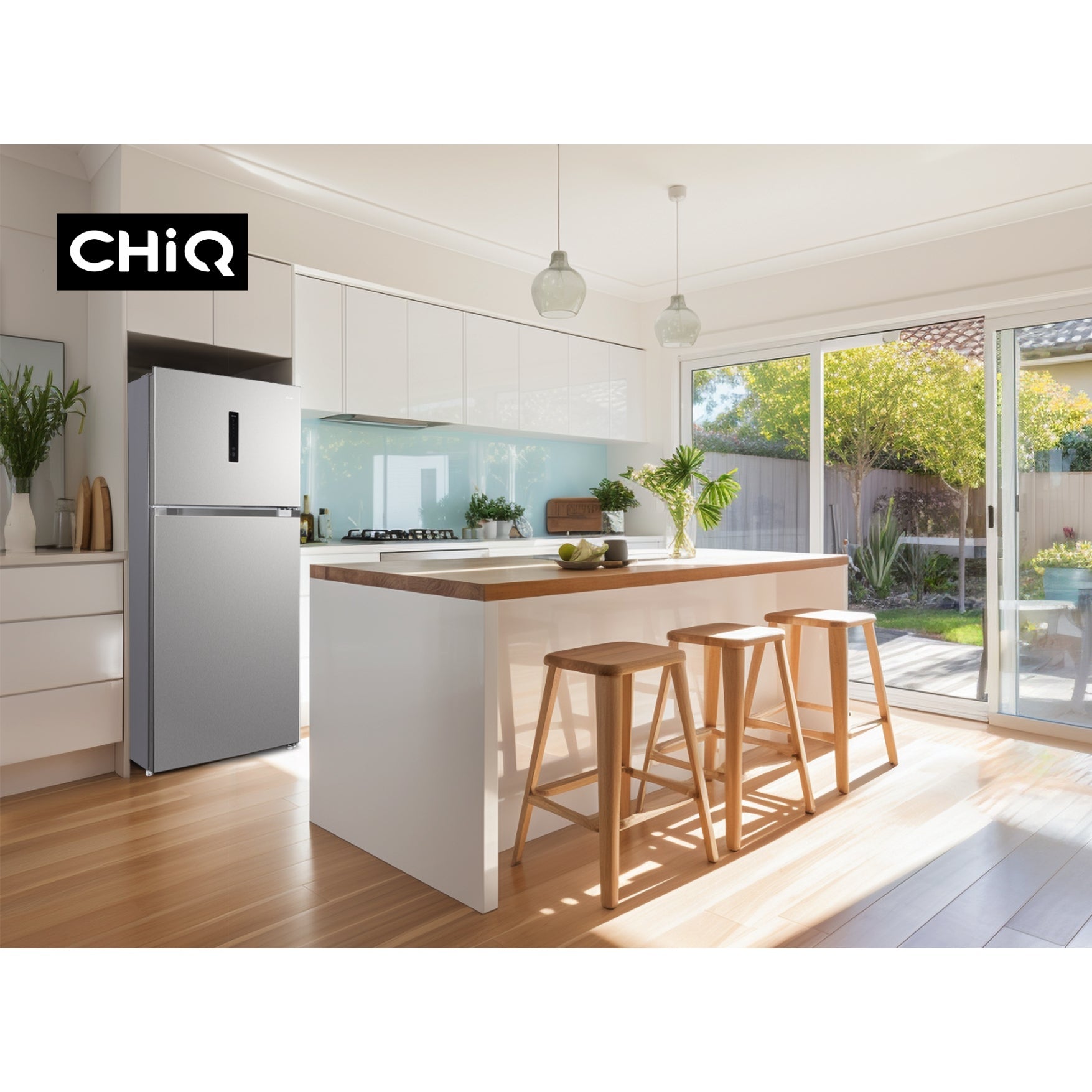 CHiQ 515L Top Mount Fridge Stainless Steel (2025) CTM512NSS5E