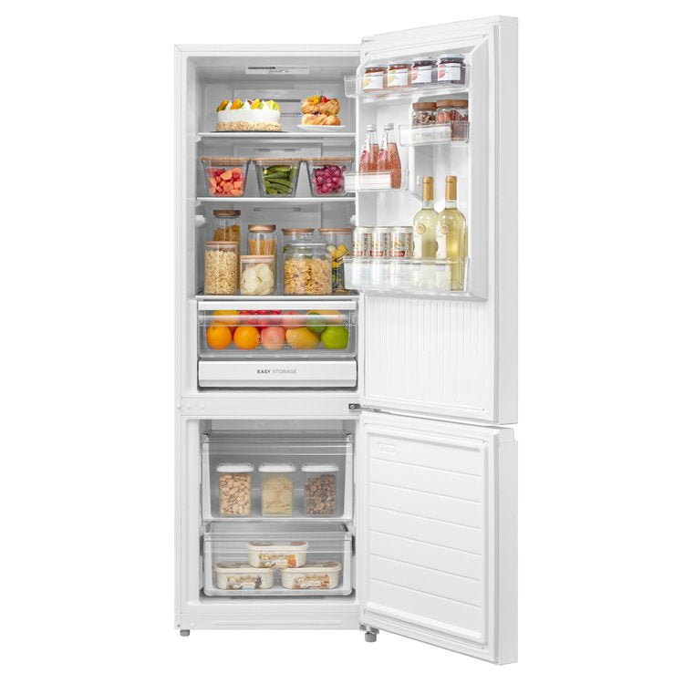 Esatto 325L Bottom Mount Fridge, White
