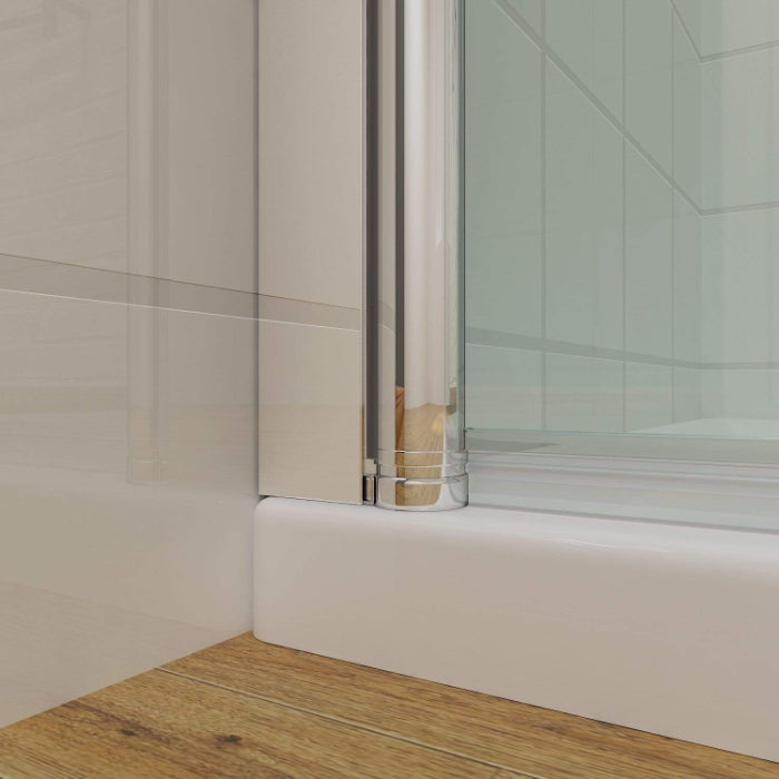 Bathroom Frameless Pivot Shower Screen
