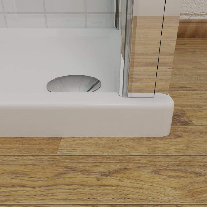 Bathroom Frameless Pivot Shower Screen