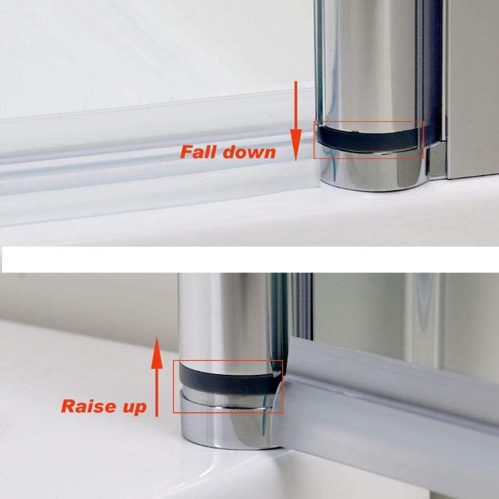 Bathroom Frameless Pivot Shower Screen