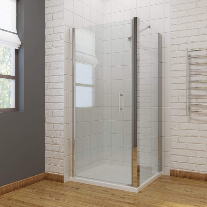 Bathroom Frameless Pivot Shower Screen