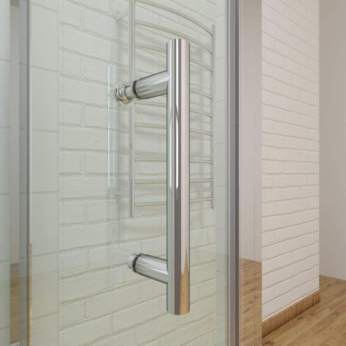 Bathroom Frameless Pivot Shower Screen