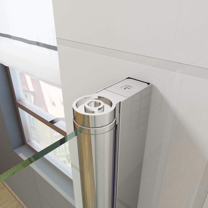 Bathroom Frameless Pivot Shower Screen