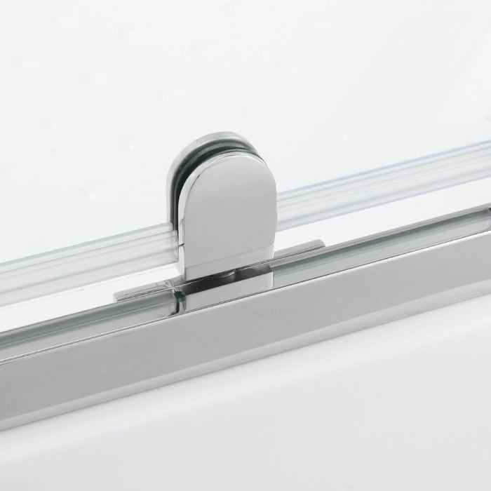 Semi-Frameless Pivot Shower Screen Cubical Adjustable