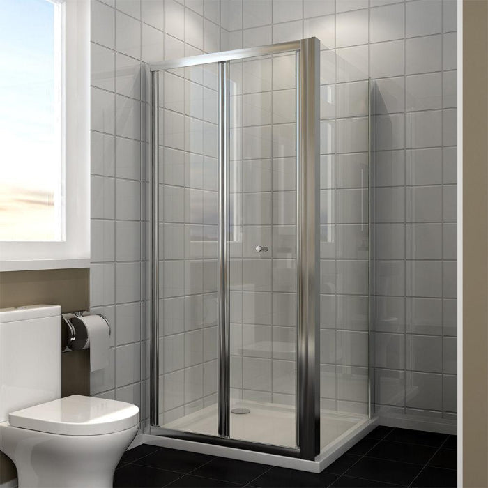 Folding Shower Screen Enclosure Space Saving Fits