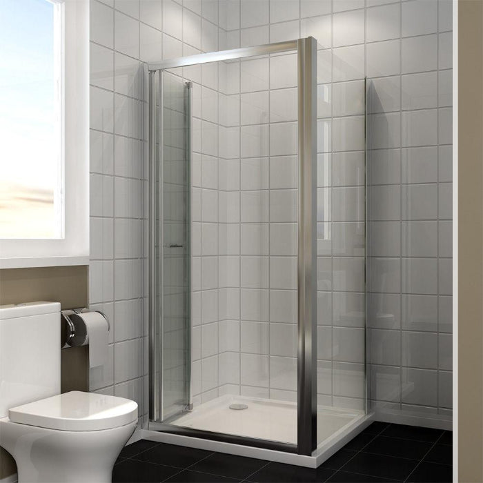 Folding Shower Screen Enclosure Space Saving Fits