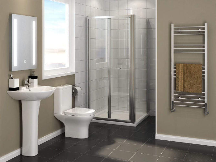 Folding Shower Screen Enclosure Space Saving Fits