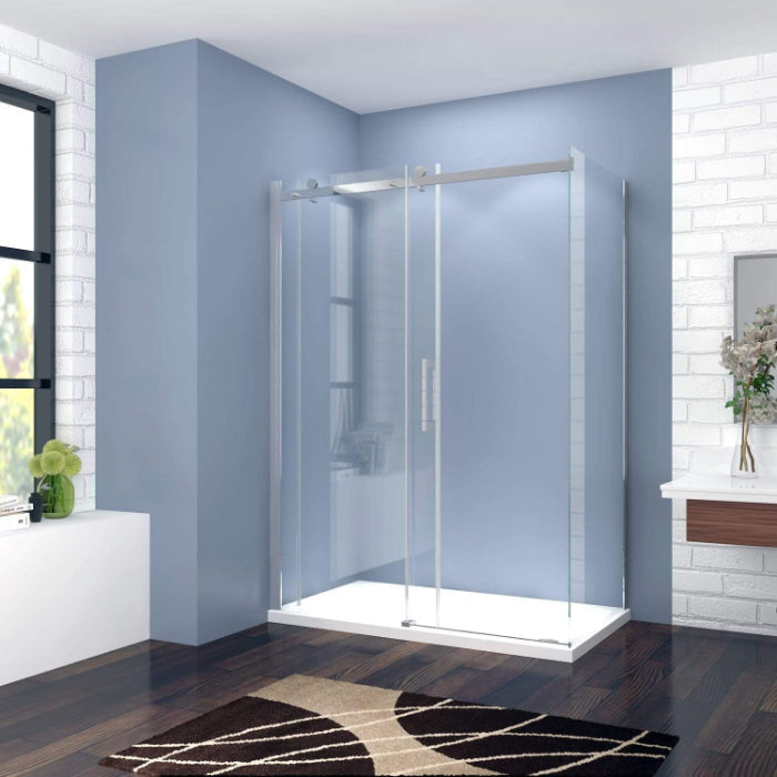 Frameless Sliding Shower Screens Luxury Bathroom