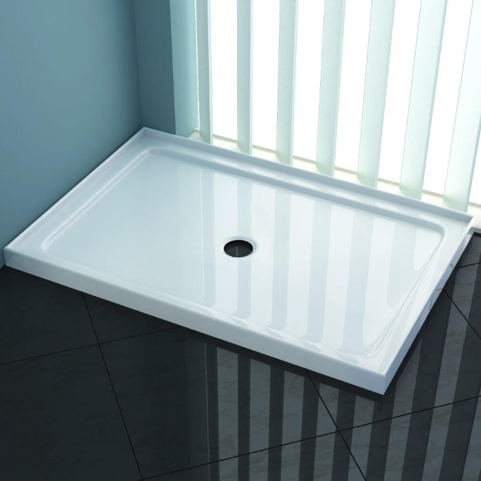 Rectangular Square Shower Screen Base Acrylic Various Sizes