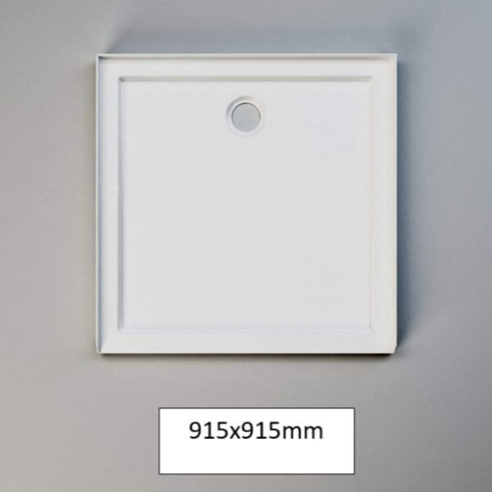 Rectangular Square Shower Screen Base Acrylic Various Sizes