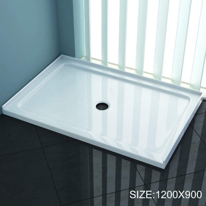Rectangular Square Shower Screen Base Acrylic Various Sizes