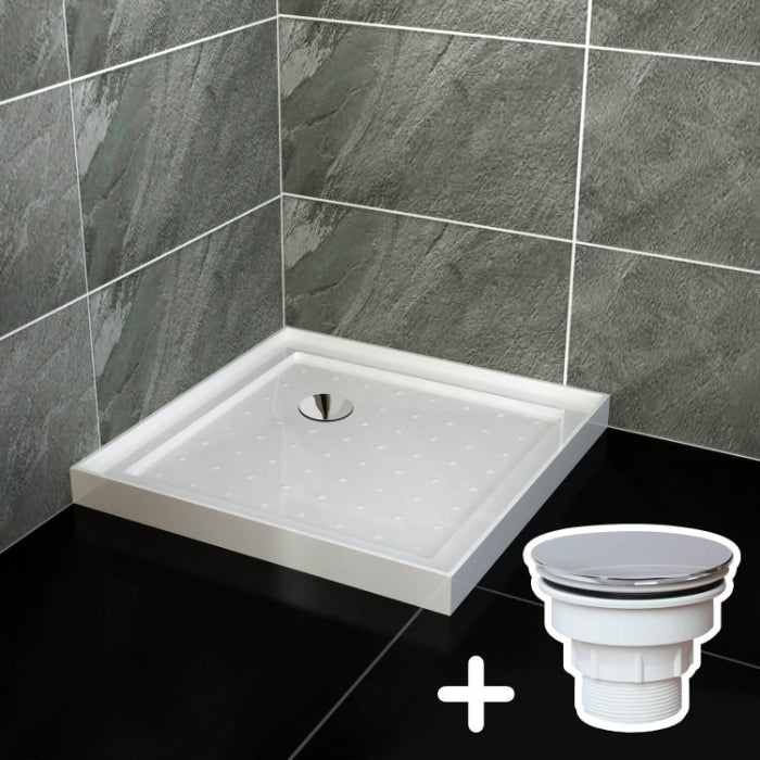 Rectangular Square Shower Screen Base Thickened Acrylic