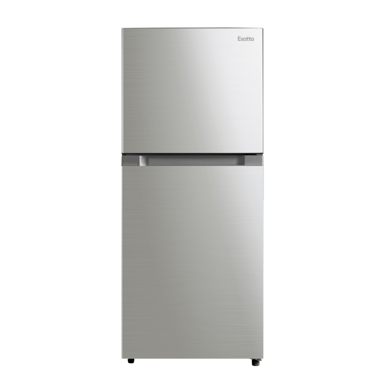 Esatto 203L Top Mount Refrigerator, Silver