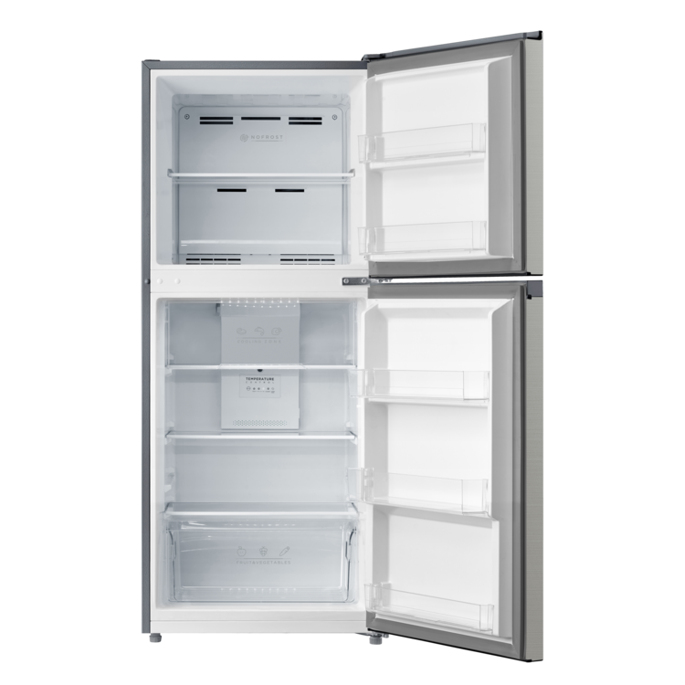 Esatto 203L Top Mount Refrigerator, Silver