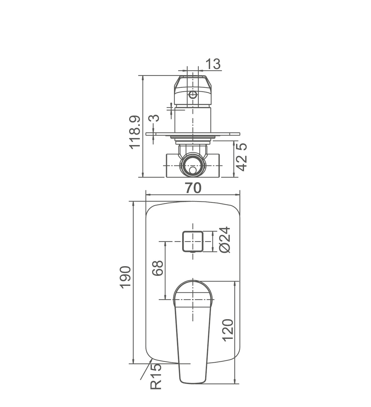 EXON Diverter Mixer