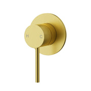 GO70W-R Brushed Gold Wall Mixer