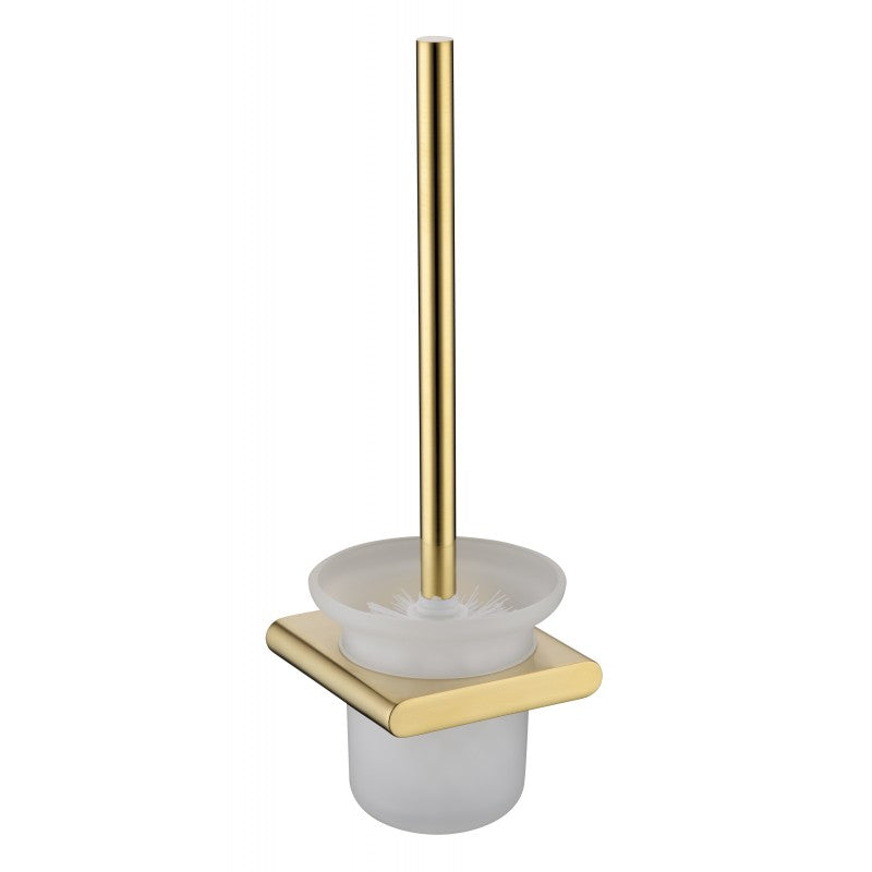 OSTAR Brushed Gold Toilet Brush Holder
