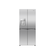 Hisense 483L PureFlat Slim French Door Fridge Silver HRCD483TSW